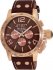 Jet Set San Remo Chronograph Rose Gold Brown Leather Strap J8358R-736