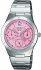 Casio Women's Collection Neobrite Pink Dial-Steel Bracelet LTP-2069D-4AVEF
