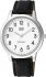 Q&Q Black Leather Strap Q924-304