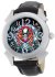 Ed Hardy Revolution Flaming Skull Black Leather Strap RE-FS
