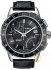 TIMEX Fly Back Chronograph Black Leather Strap T2N495