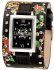 Ed Hardy Temptress Love Kills Black Leather Strap TT-BLK