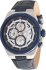 U.S. Polo Assn. Maverik Blue Leather Strap USP7121BL
