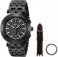 Versace Men's V-race Sport Automatic Black IP Steel Date Wristwatch  VAH040016