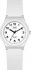 Q&Q White Rubber Strap VP46J821