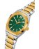 Guess Collection Coussin Sleek Two Tone Stainless Steel Bracelet Z26002G9MF