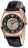 Emporio ARMANI Meccanico Black Leather Strap  AR4649
