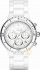 DKNY White Ceramic Chronograph Ladies Watch NY8187