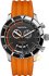 NAUTICA NSR-08 Chronograph Orange Rubber Strap A17586G