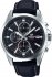 CASIO Edifice Black Leather Chronograph EFV-560L-1AVUEF