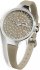 Hoops Cherie Diamond Brown Rubber Strap 2483LD-08