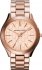 Michael Kors Runway Slim Rose Gold Stainless Steel Bracelet MK3336