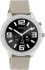 Oozoo Smartwatch Taupe Rubebr Strap Q00313
