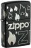 Zippo Black Matte withChrome Laser 360°48908