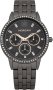 Morgan De Toi Crystals Black Stainless Steel Bracelet 1218BRGM