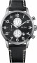 Hugo Boss Chronograph Black Dial Black Leather Watch 1512569