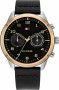 Tommy Hilfiger Patrick Black Leather Strap 1791786