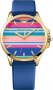 JUICY COUTURE Jetsetter Blue Rubber Strap 1901428