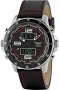 Aviator Black Leather Strap AVW1931G253