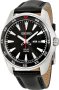Seiko Solar Black Leather Strap SNE393P2