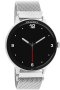 Oozoo Smartwatch Silver Stainless Steel Bracelet Q00135