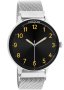 Oozoo Smartwatch Silver Stainless Steel Bracelet Q00135