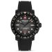 Swiss Military Hanowa Black Marlin Black Rubber Strap SMWGN0001730