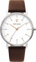 PIERRE LANNIER Brown Leather Strap 202J104