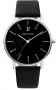 PIERRE LANNIER Black Leather Strap 202J133