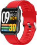 DAS.4 SU02 Smartwatch με Παλμογράφο (Κόκκινο) 203045013