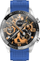 DAS.4 Smartwatch 203050316 Blue Rubber Strap