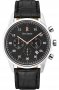 PIERRE LANNIER Black Leather Chronograph 223D183