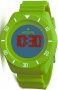 Hoops Under Water Touch Green Rubber Strap 2479ME-04