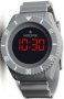 HOOPS Underwater Touch Digital Grey Rubber strap 2479ME05