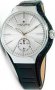 Hoops Dandy Silver Black Leather Strap 2508MC01