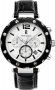 PIERRE LANNIER Black Leather Chronograph 273D123