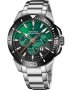 Festina Chrono Bike Chronograph Silver Stainless Steel Bracelet F20641/B