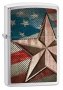Αναπτήρας Zippo Retro Star Brushed Chrome 28653