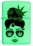 Zippo 49837 Cannabis Design