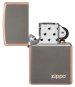 Zippo 49839ZL Rustic Bronze with logo