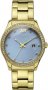 VOGUE Glam Crystals Three Hands Gold Stainless Steel Bracelet 81019.9