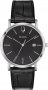 Bulova Dress Black Leather Strap 96B283