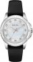 BULOVA Diamonds Mop Black Leather Strap 98S139