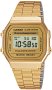 CASIO Collection Gold Stainless Steel A-168WG-9EF