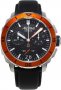 ALPINA Seastrong Diver 300 Black Leather Chronoghraph AL-372LBO4V6