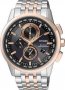 Citizen Eco-Drive Radio Controlled Chronograph Two Tone Stainless Steel Bracelet AT8116-65E