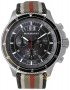 BURBERRY Check Engraved Leather Strap BU7601