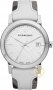 Burberry Large Check Leather Strip On Fabric BU9019