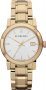 Burberry Watch Women's Swiss Gold Tone Stainless Steel Bracelet BU9103