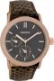 Oozoo Unisex Brown Leather Strap C6529